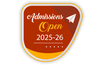 SHUATS Admission Open Badge